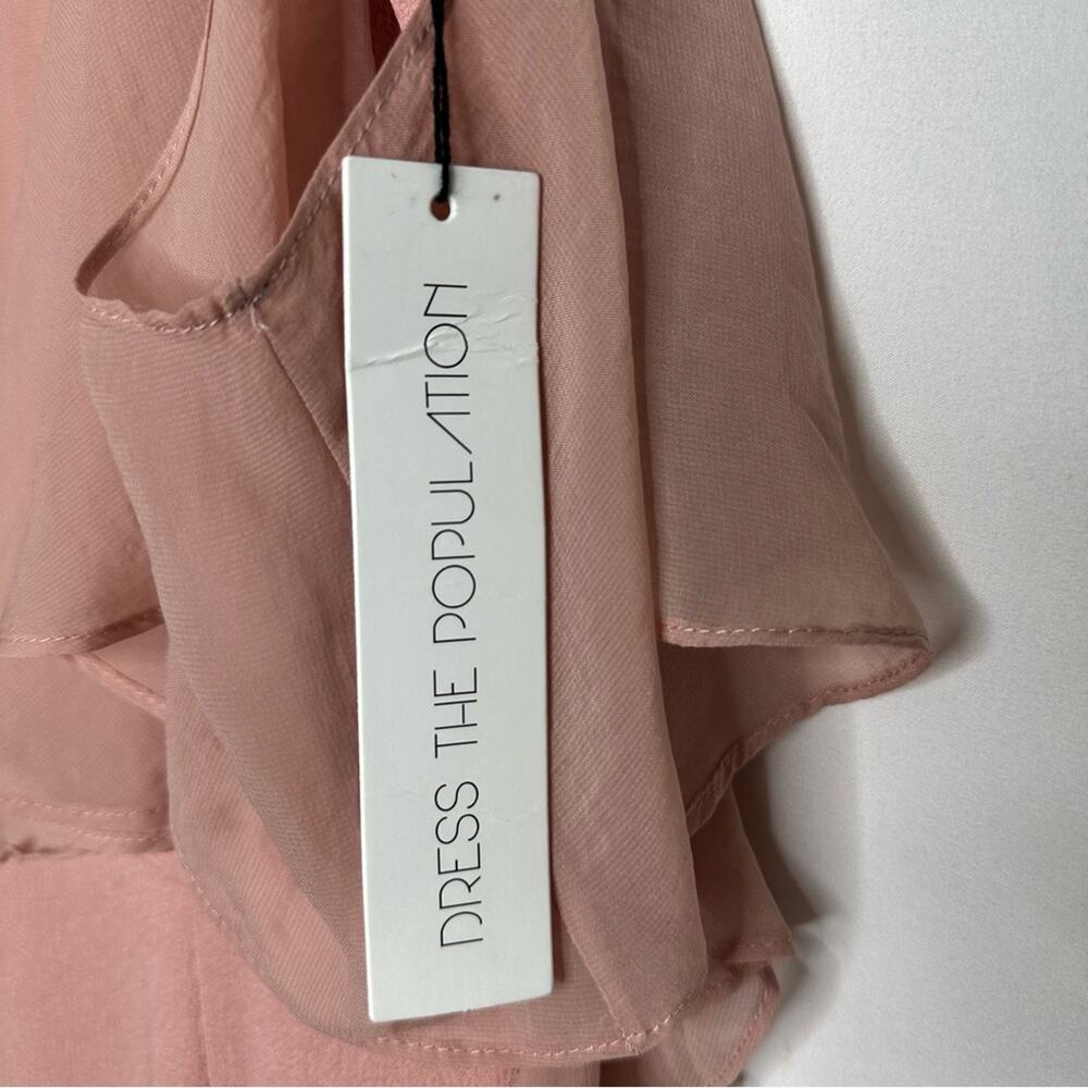 DRESS THE POPULATION Pink Maxi Dress NWT in Medium - Picture 8 of 8